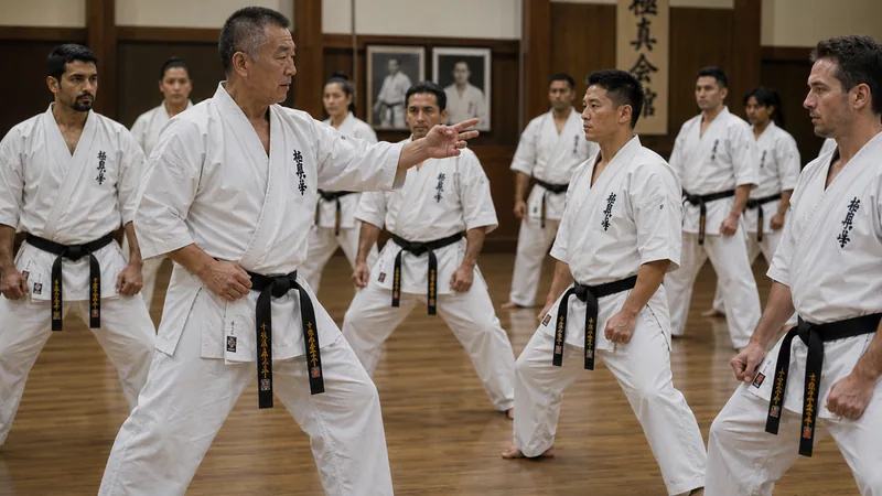 Kyokushin training camp