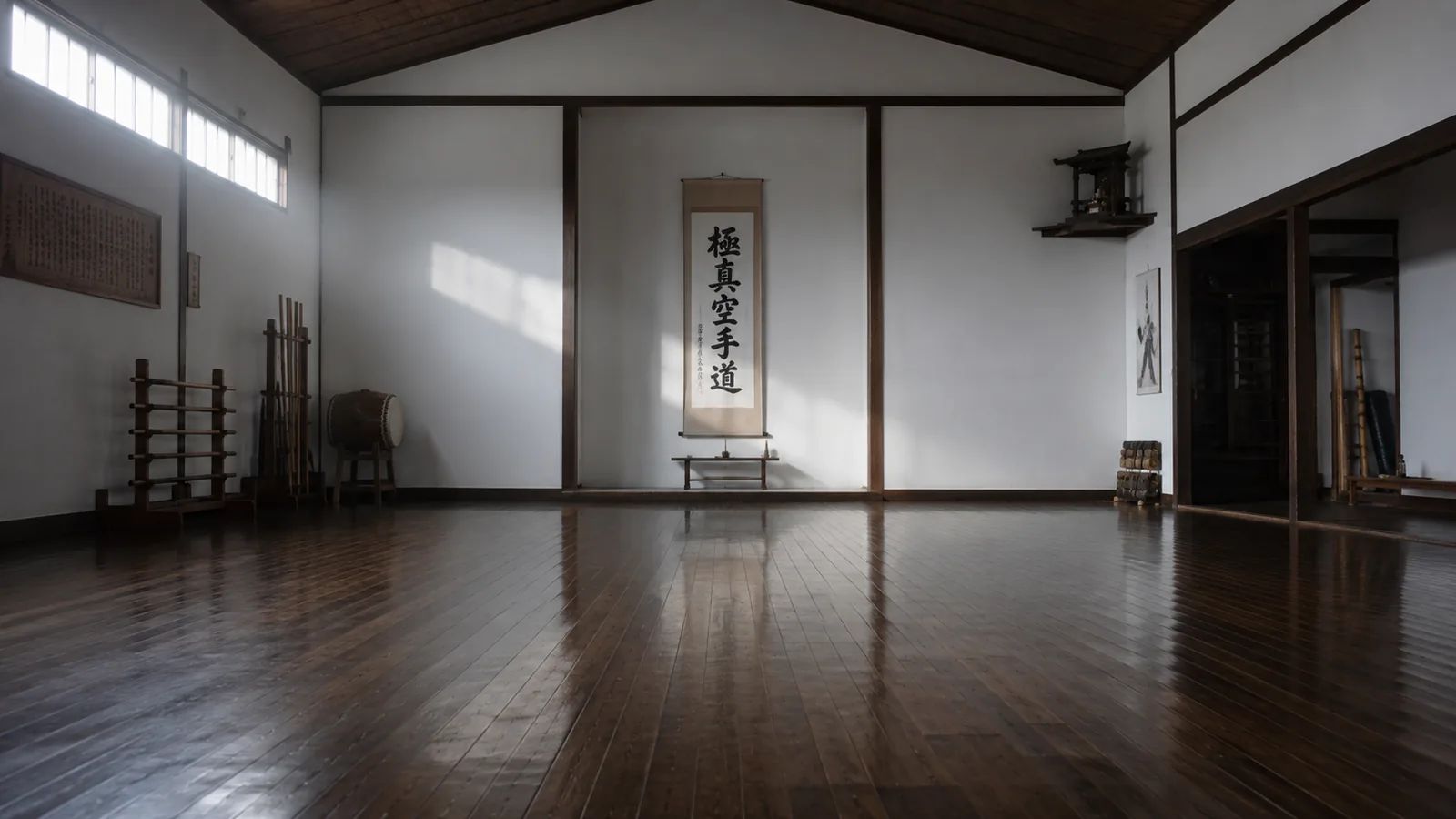Kyokushin Sonoda — dojo ceremonial scene