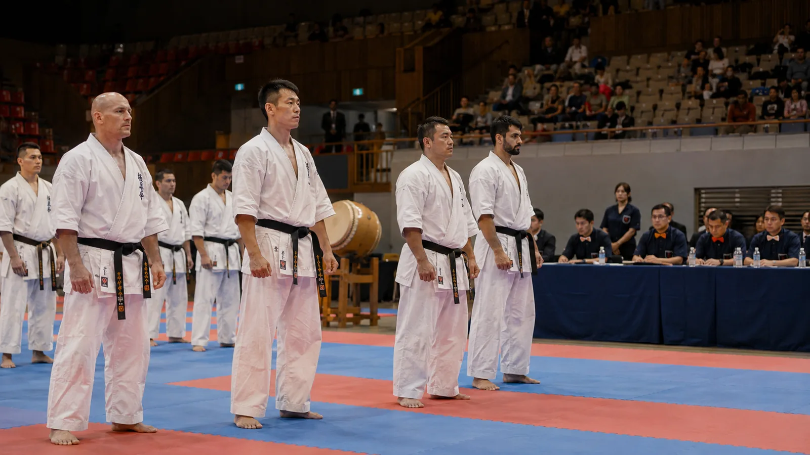 Kyokushin Sonoda international seminar — competitors and participants