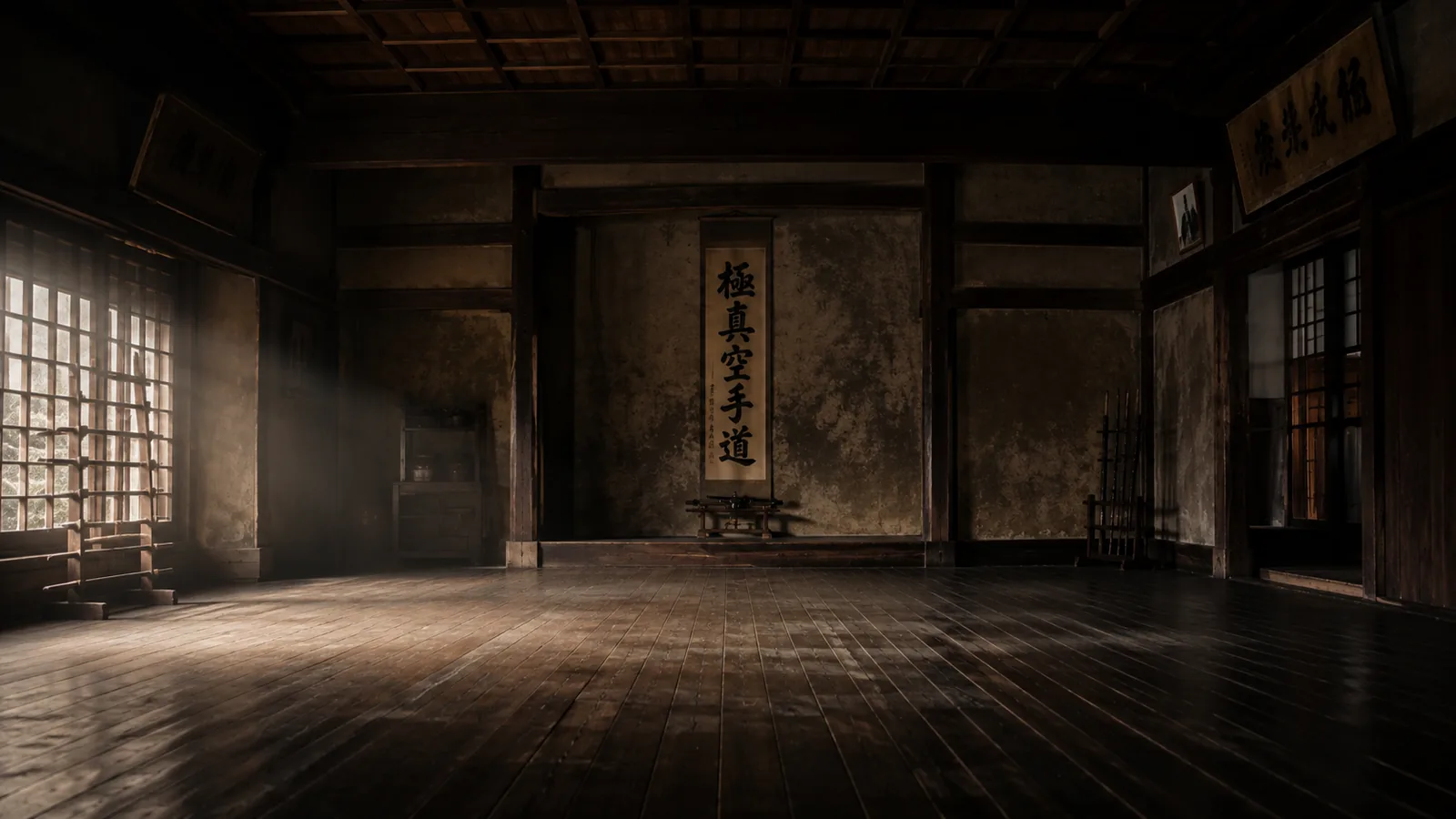 Kyokushin heritage atmosphere