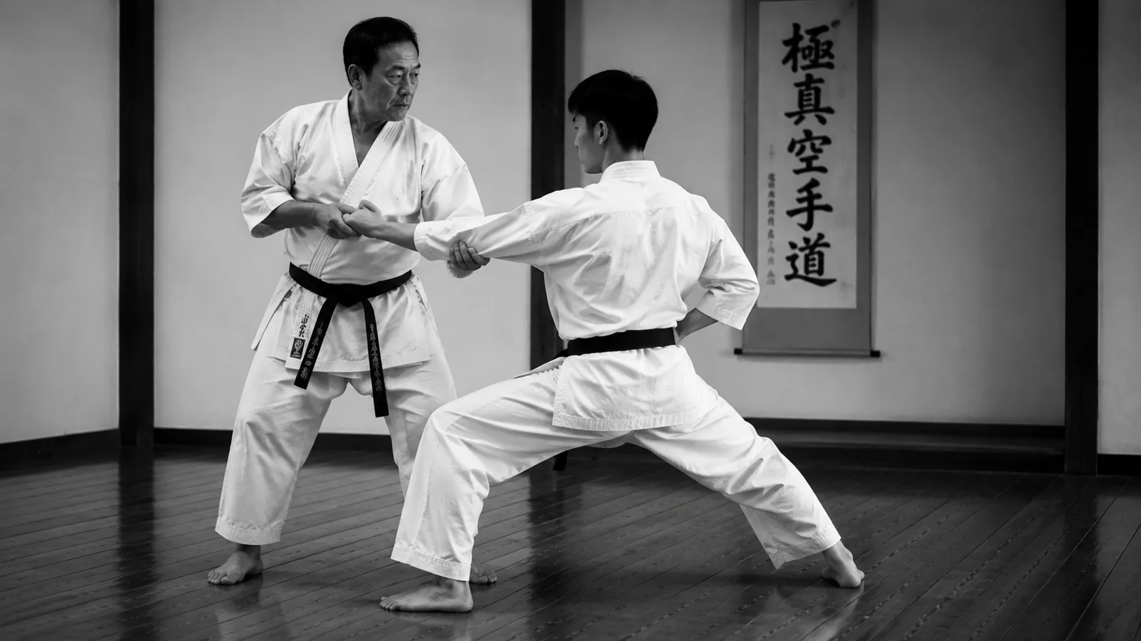 Kyokushin Sonoda training atmosphere